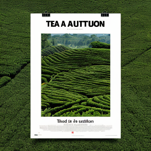 tea plantation poster
