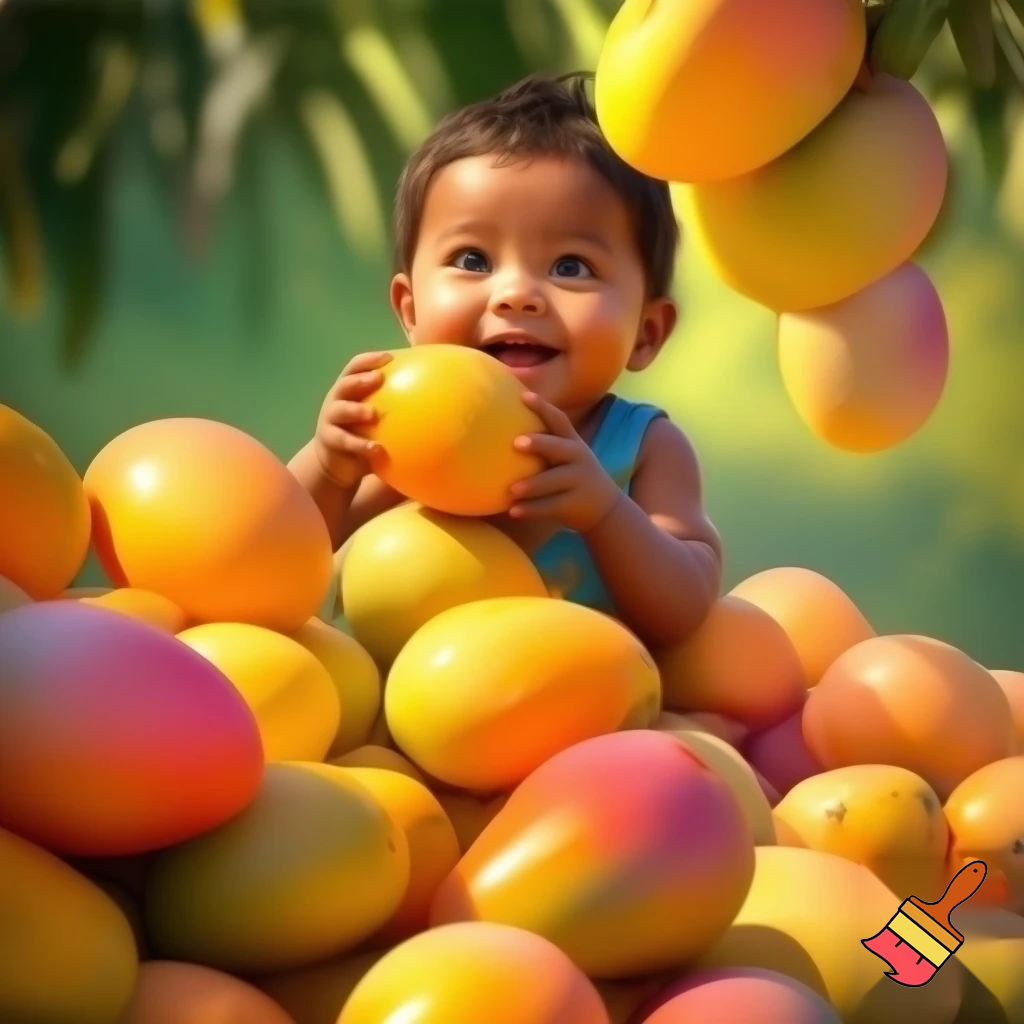 67 mangos and a kid