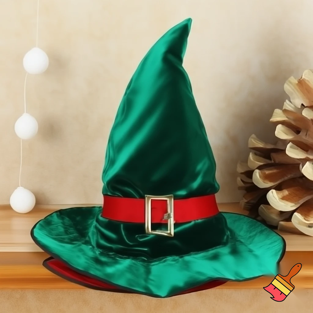 Wizard Christmas hat, wizard Christmas hat, Santa Claus hat velvet fabric