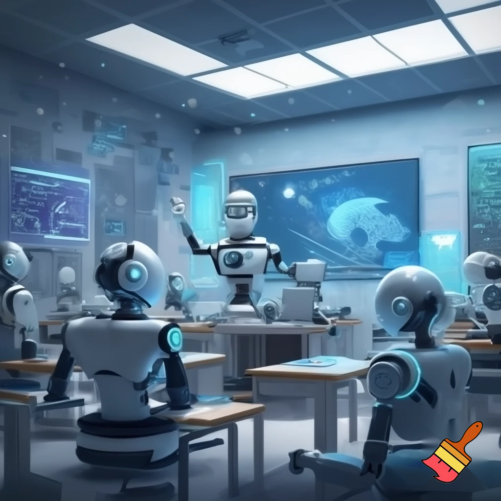 robot classroom
