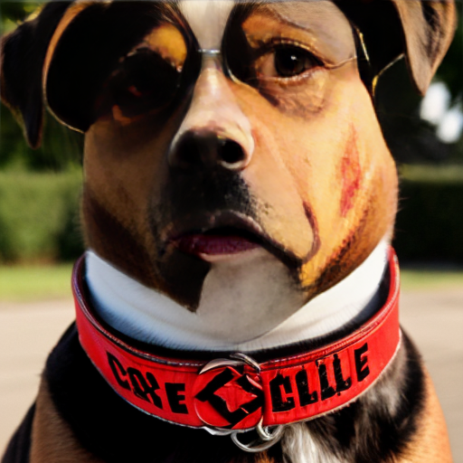 the symbol of a gang called the "red collar gang"