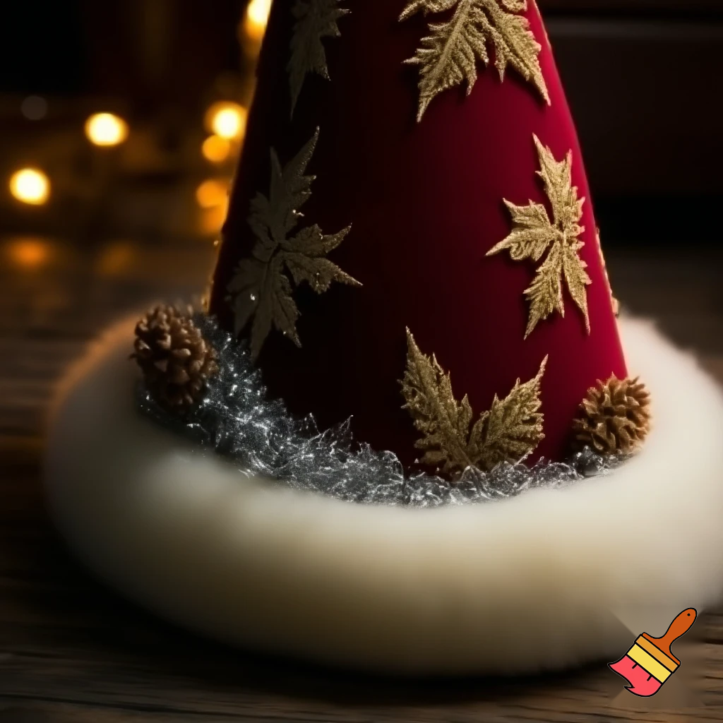 Christmas wizard hat