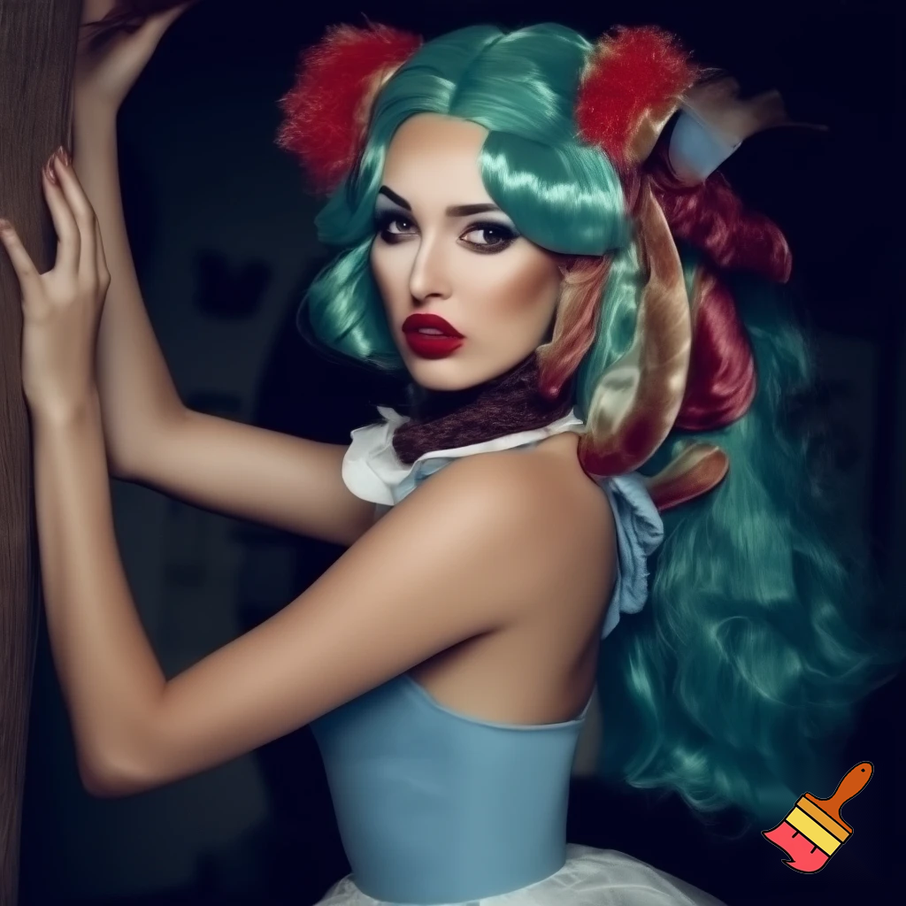 Alice in Wonderland, sexy Alice Wonderland boobies