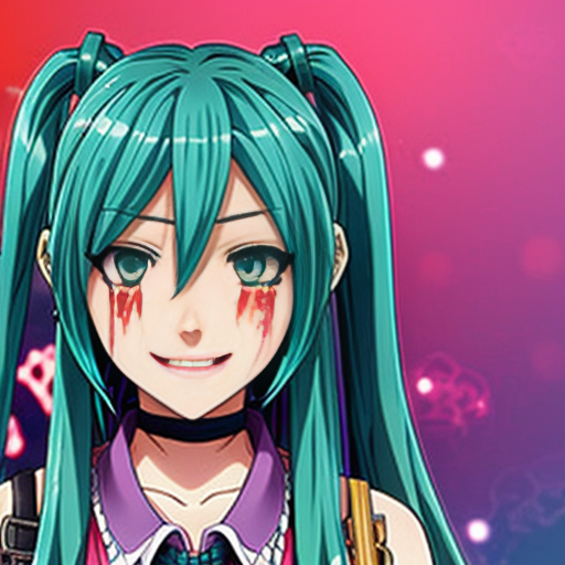 bloody hatsune miku
