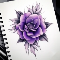 february birth flower tattoo