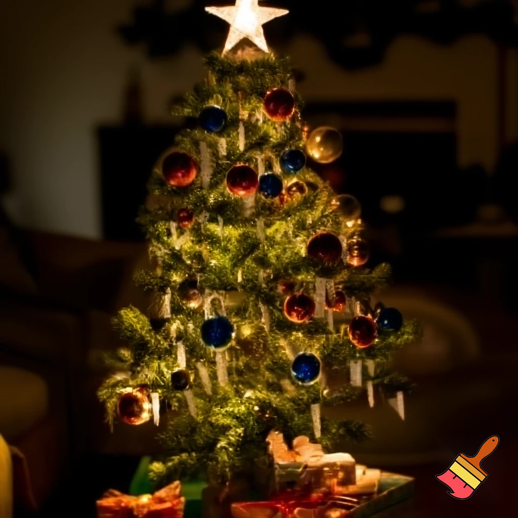  Our Christmas tree, a special Christmas tree