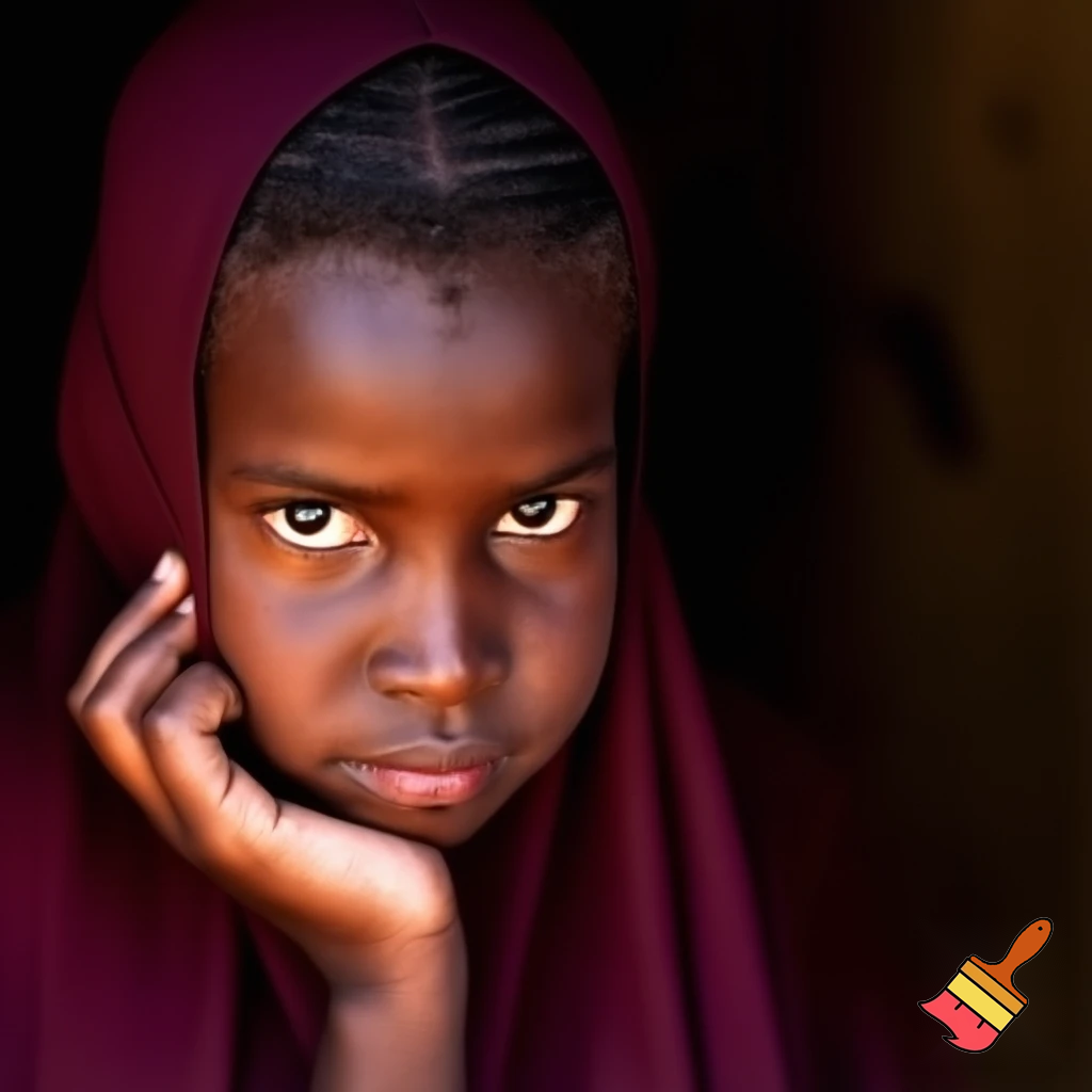 A Sudanese girl