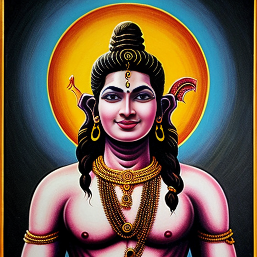 Lord Shiva mahadev artwork
