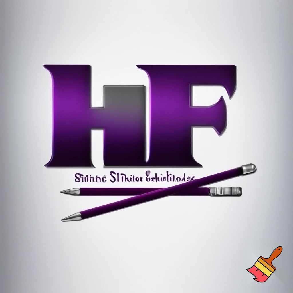 A logo with the letters FS in the middle and Sturegymnasiet above, Försäljnings och serviceprogrammet under that. Maybe two pencils under FS like a pirateflag. our schools colours is purple, but I dont want it completely in purple!
