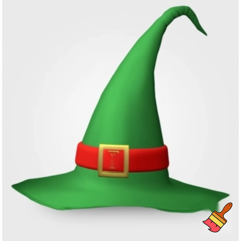Christmas wizard hat
