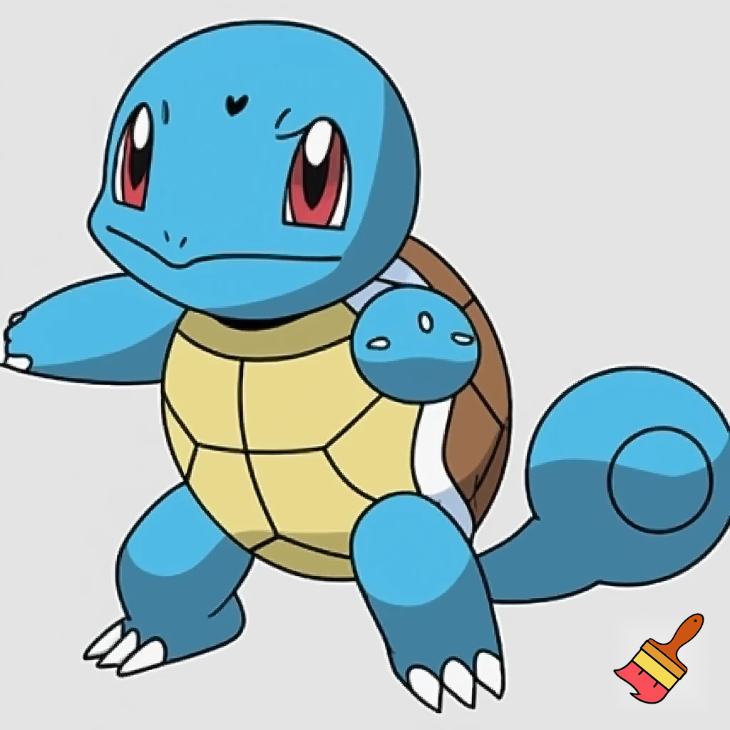 blue veemon digimon squirtle pokemon fusion