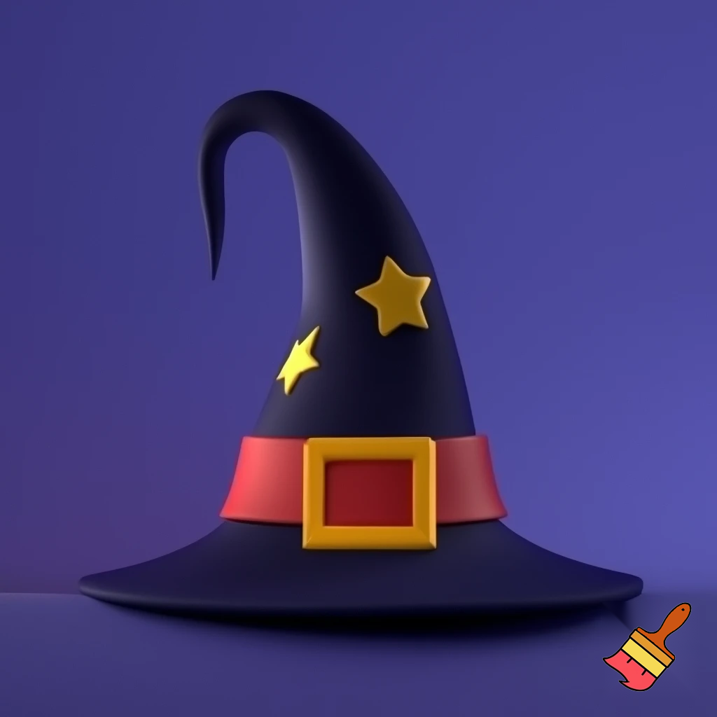 Christmas wizard hat