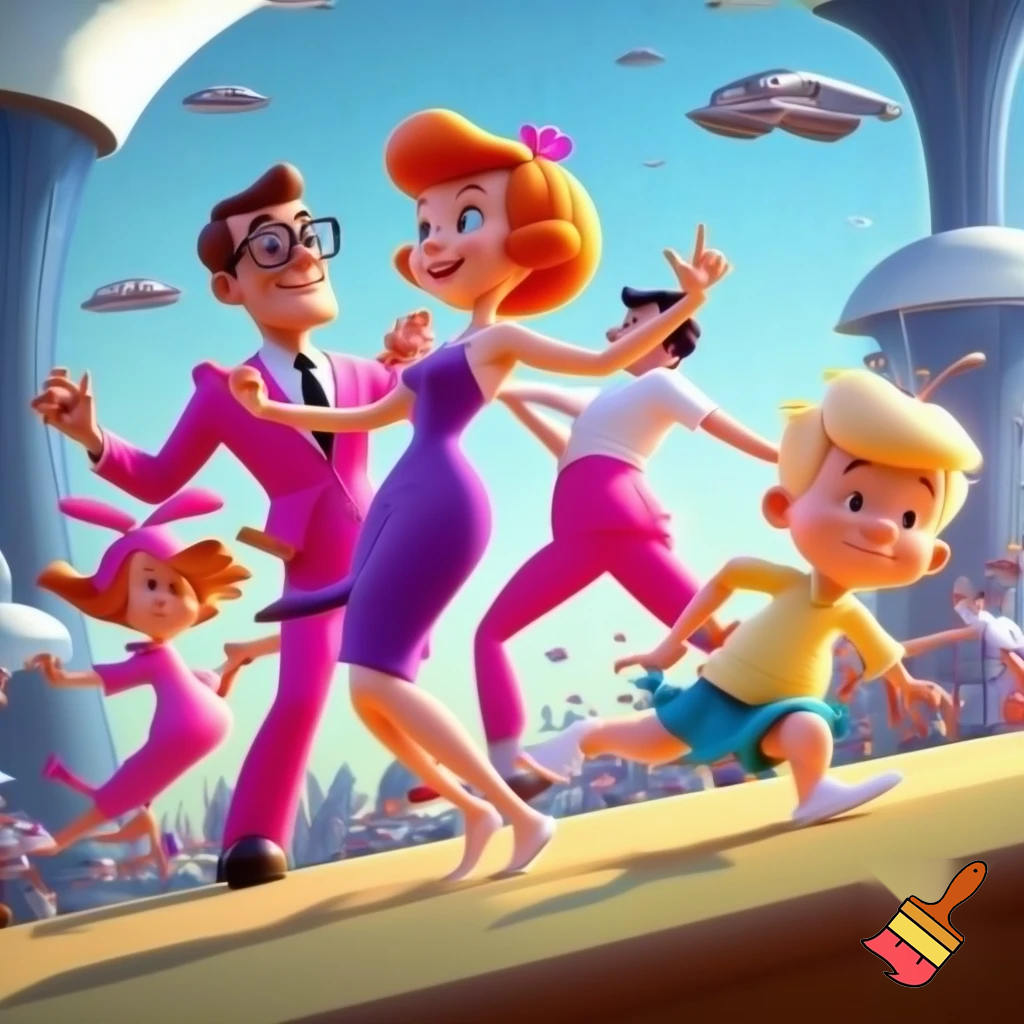 The Jetsons dancing 