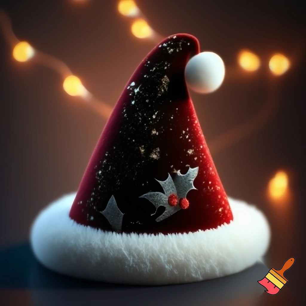 Christmas wizard hat