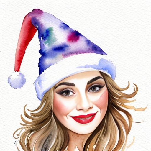 Christmas wizard hat