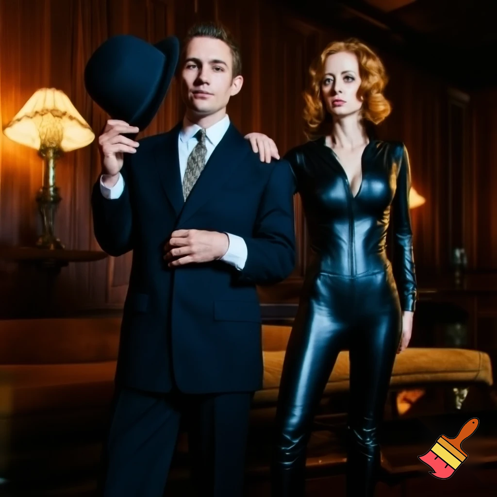 John steed and Emma peel