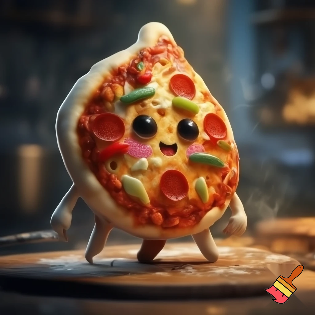 Draw me a pawg pizza