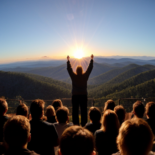 at elevation the lion rejoicing roars to rise mix and shine