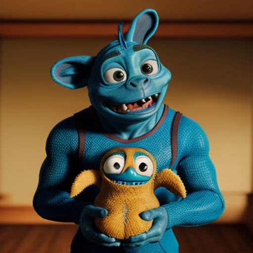 Jumba Jookiba holding stitcha and grogu