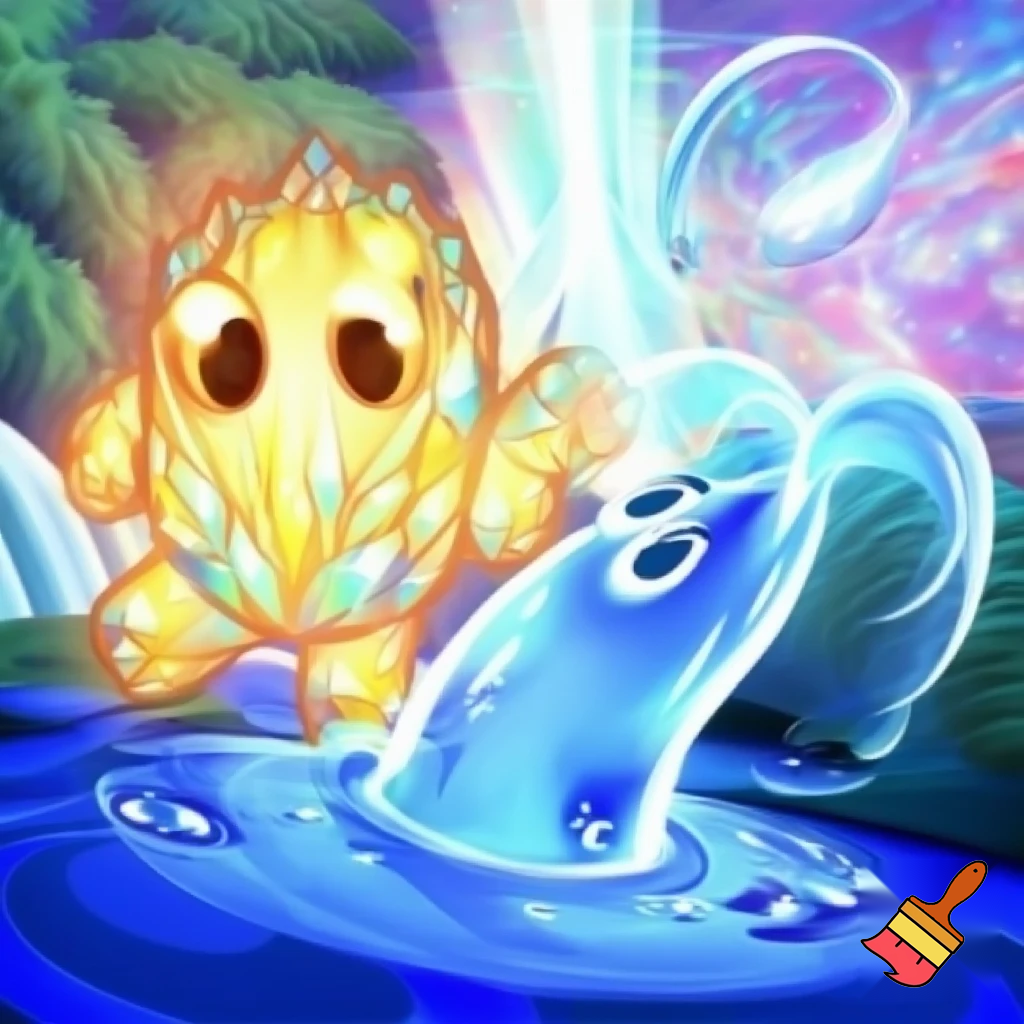 My singing monsters light and water monster
