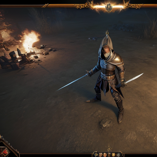 Templar from the Path of Exile game celebrates the March 8th
