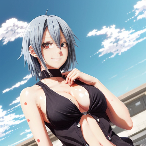 Hazme un personaje de anime en estado de materia liquido  química
