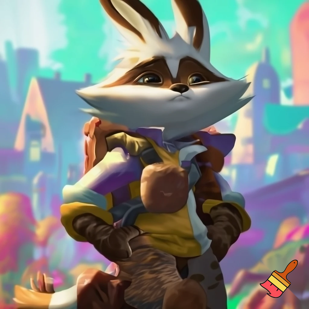 Anthropomorphic animal adopt 