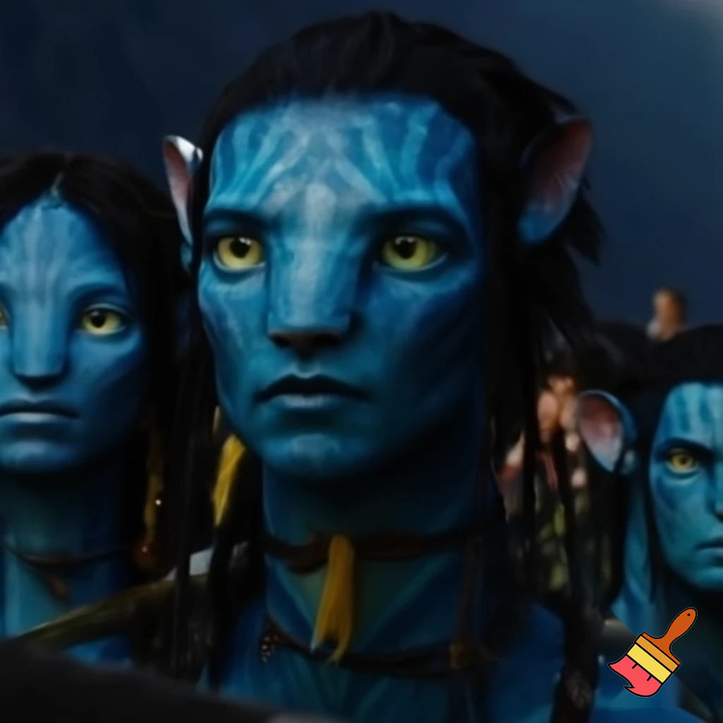 create a scene of avatar the movie