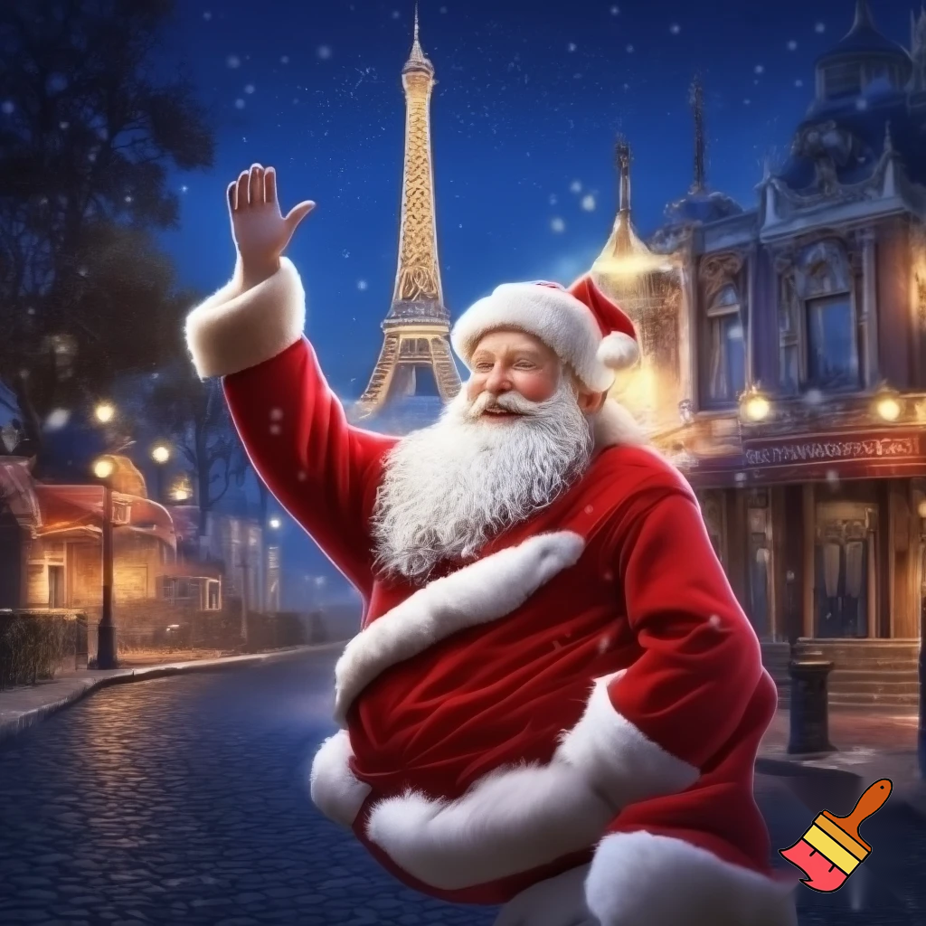 Paris Disney Santa Claus, Paris Disneyland