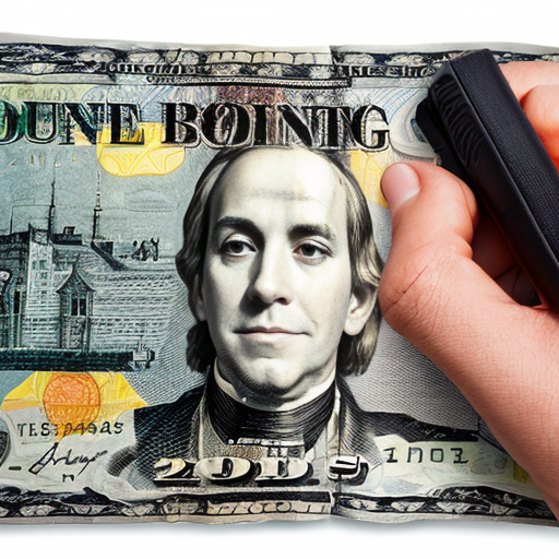 someone kneeling holding out money and someone taking it png