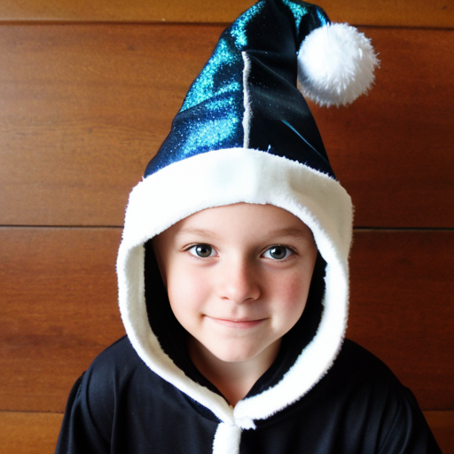 Christmas wizard hat costume