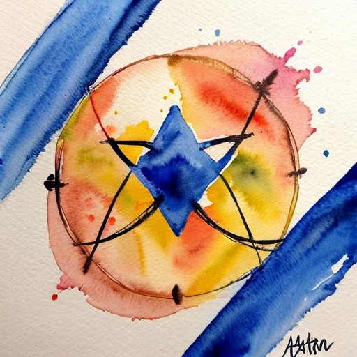 the symbol of a hero called ATOM 