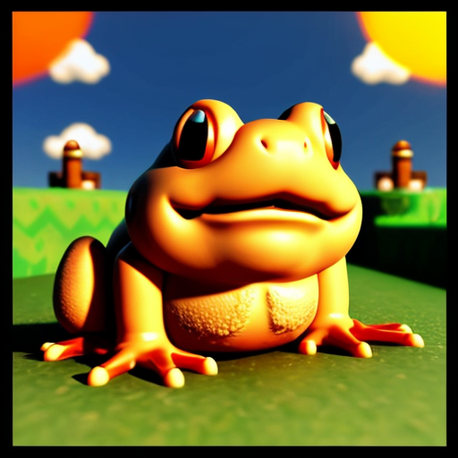 Make an image saying “The Father, The Son, and The Holy Toad” with Toad being toad from Mario 