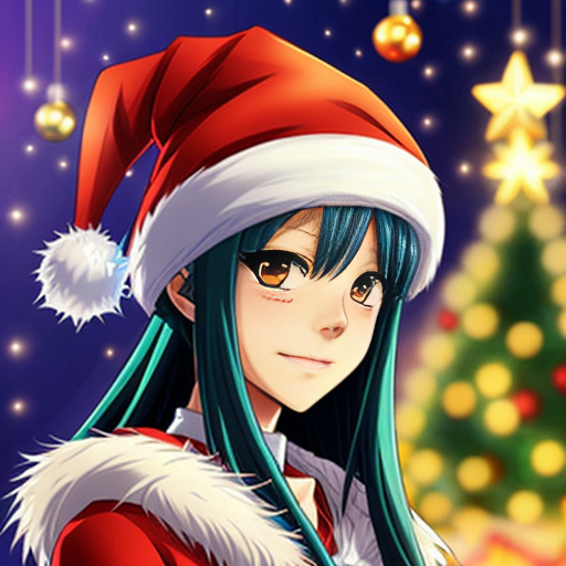 Christmas wizard hat