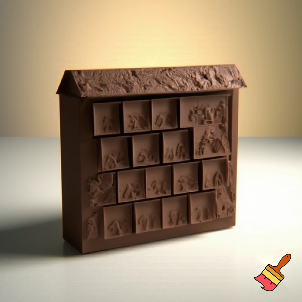 Chocolate advent calendar