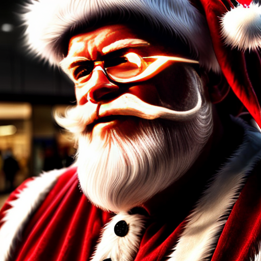 Santa Claus at Cranbourne shopping Centre