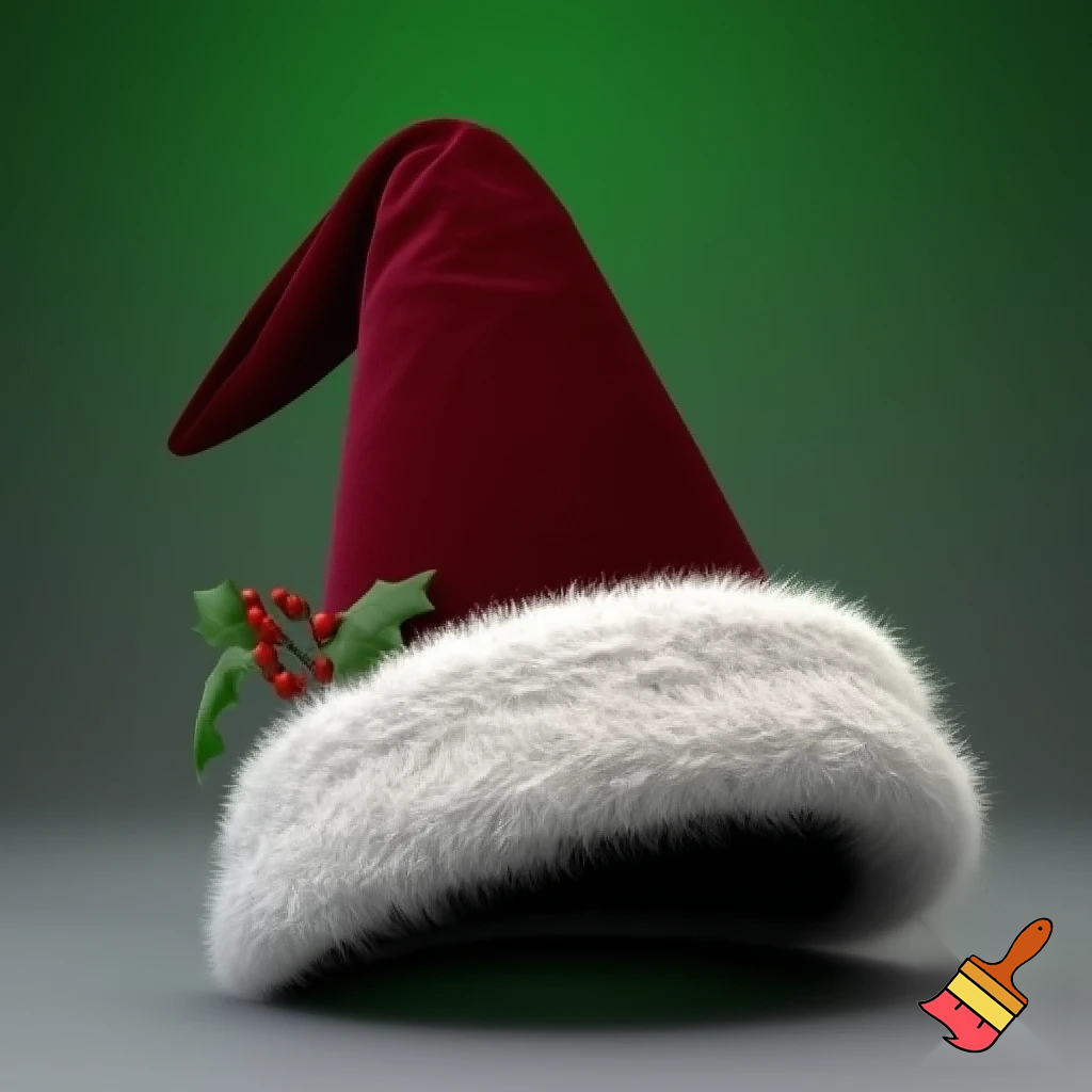 Christmas wizard hat