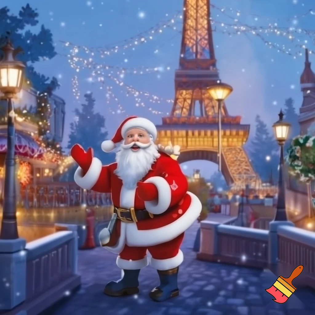 Paris Disney Santa Claus, Paris Disneyland