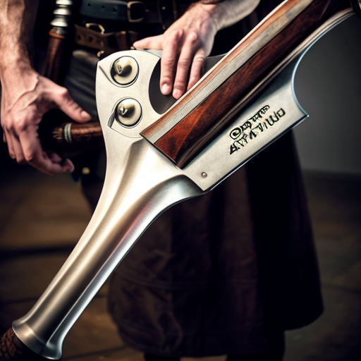 In the Dnd universe. A minatour holding a large axe