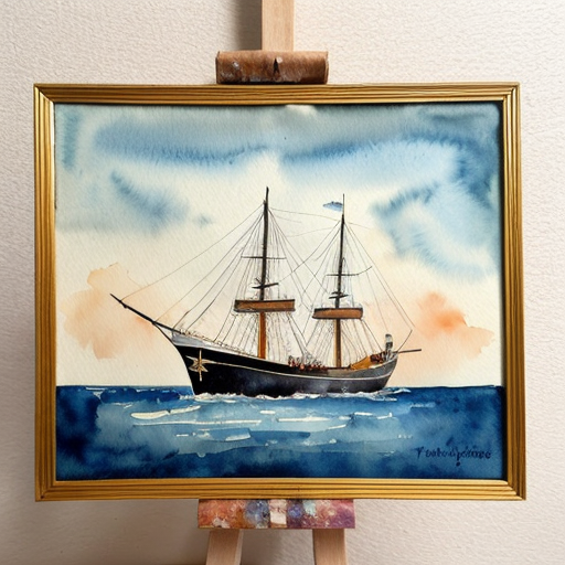 Small 1900s ocean liner with one funnel