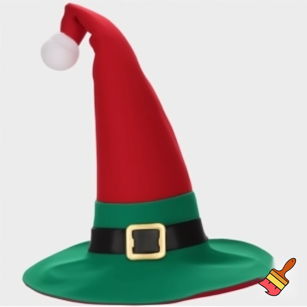 A wizard Christmas hat, Santa Claus hat