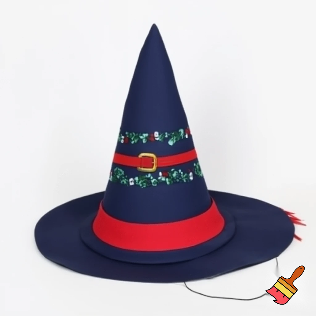 Christmas wizard hat