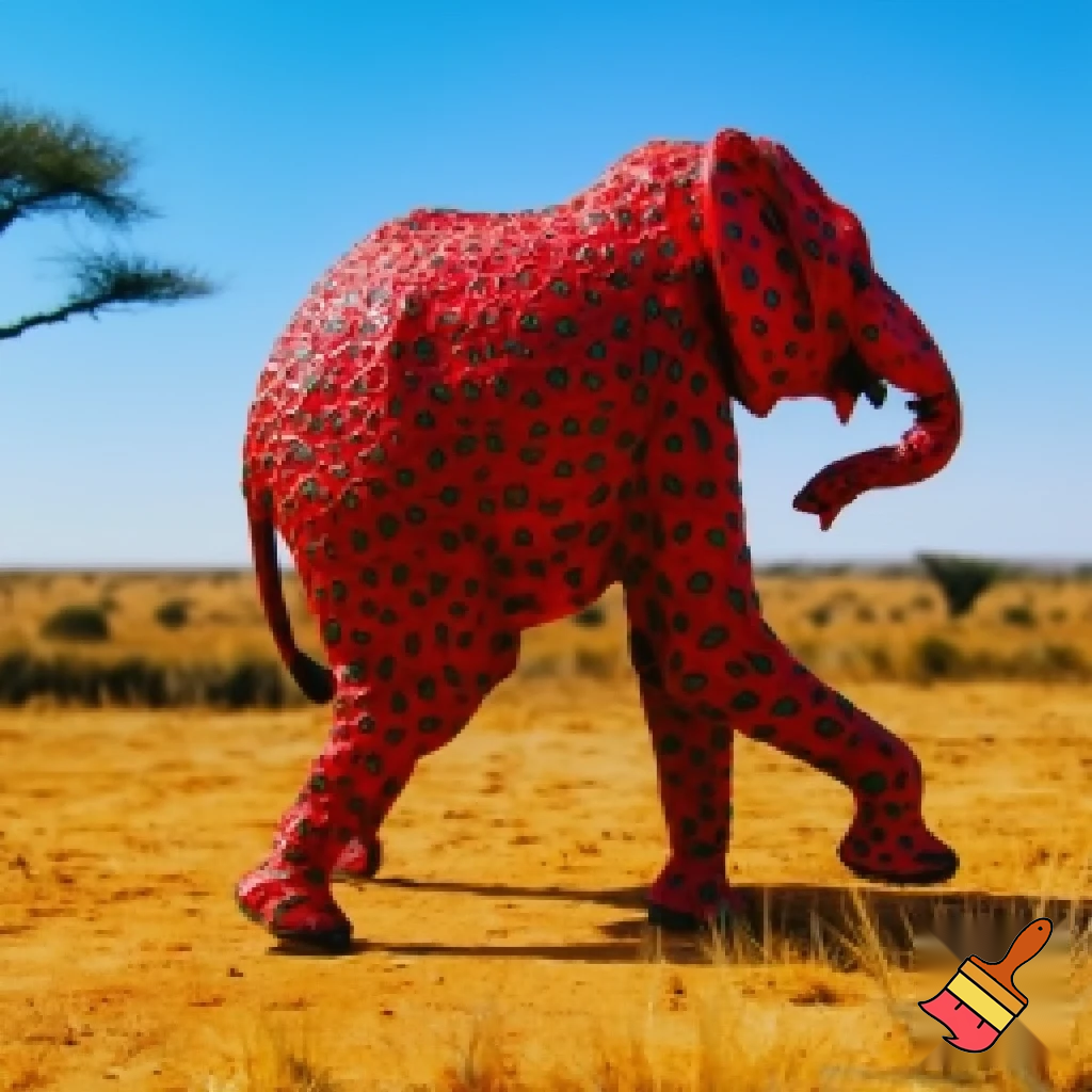 strawberry elephant dancing