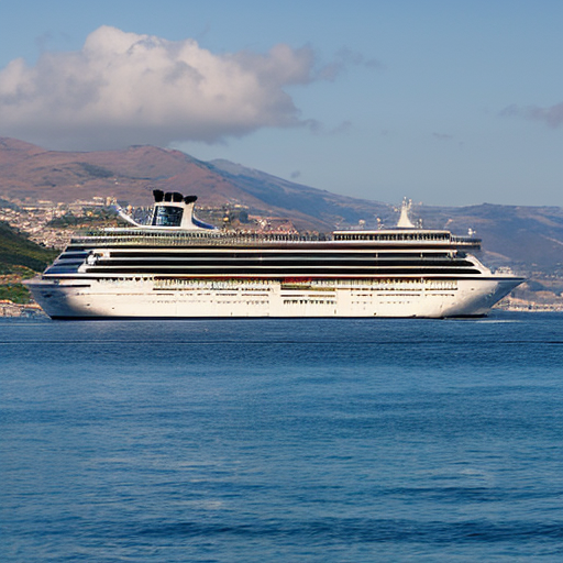 hydra chasing cruise ship
