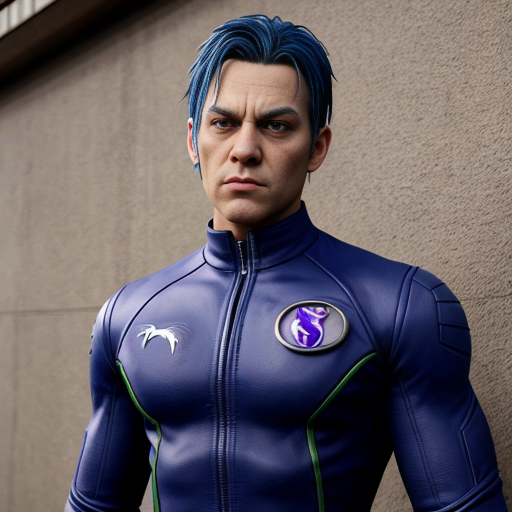 raven wearing beast boy's suit 