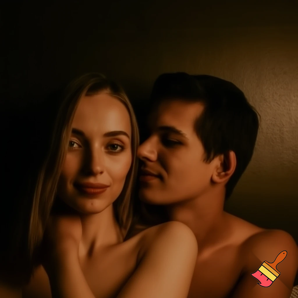 A man and a women having sex naked