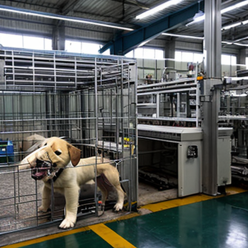 factory where they make puppies