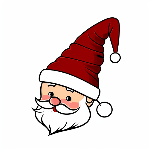 Christmas wizard hat Santa Claus hat velvet