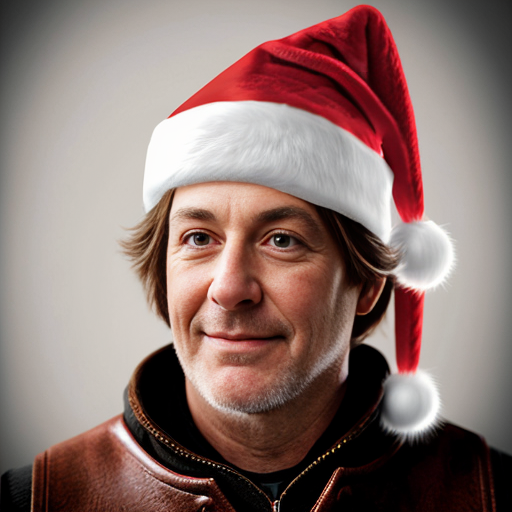 A wizard Christmas hat