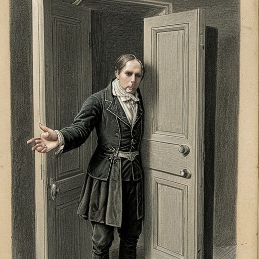 When, lingering, to his end Alcander drew,
Officious friends besieg'd his lofty door,
Impatient they the dying man to view
And touch that hand they soon must touch
no more.